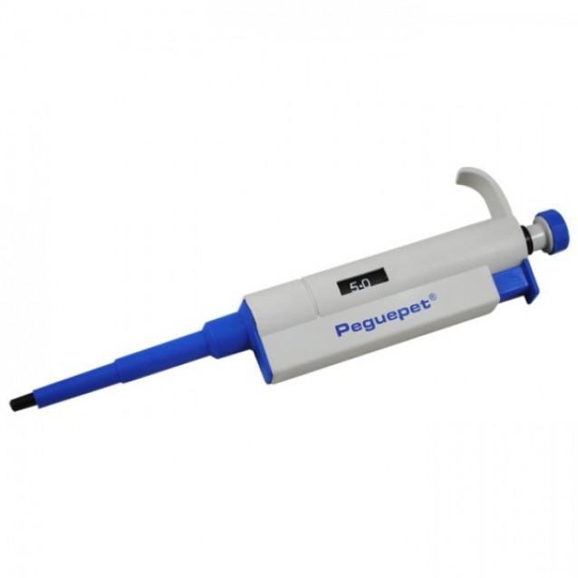 Micropipeta volume variável - Peguepet - 5-10ul